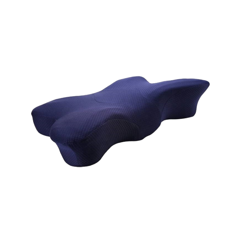 Mukava sänky Sleep Wedge Custom Contour Ortopedic Perhosen muotoiset tyynyt Sleeper Anti Snore Kohdunkaulan muistivaahtotyyny