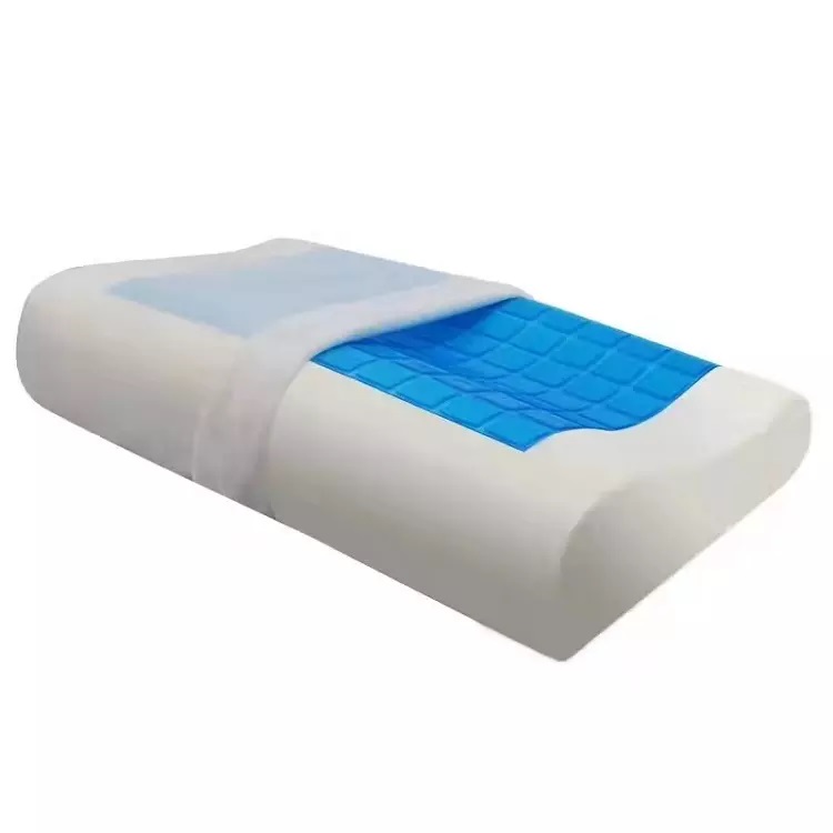 Hot Sale Factory Mukava Bed Pillow Jäähdytysgeeli Infuusiotyyny Visco Pillow